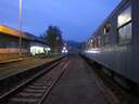 Ism�t a 145-�s vonalon indultunk el, els� kereszt�nk Nyitrab�ny�n egy 813-assal