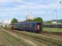Ez m�r ism�t Homonna, itt a m�r eml�tett, Kass�r�l visszat�rt WLABmee kocsival tolatnak