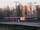 Nmi szgulds utn megrkeznk Varsba. A Nyugati plyaudvaron htul indul ppen a vukd vonata Grodzisk fel
